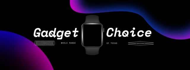 Smart Watches Sale Offer Facebook Video cover tervezősablon