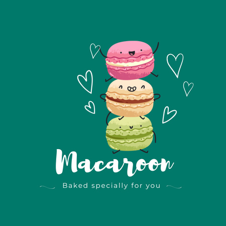 Template di design Bakery Ad with Yummy Donut Logo