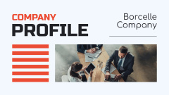 Reliable Company Profile Presenting Step-By-Step