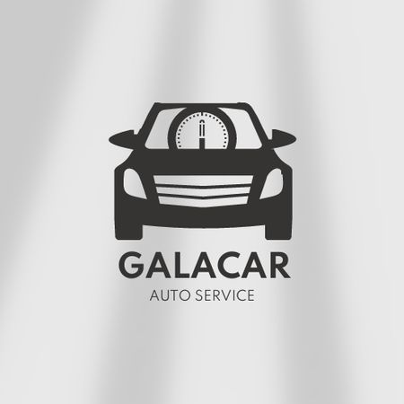 Emblem with Car Logo Modelo de Design