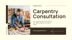 Carpentry Consultation to Order