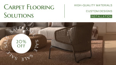 Carpet Flooring Service With Discount And Custom Design