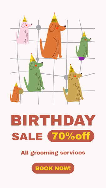 Birthday Sale 70% Off