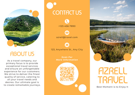 Travel Agencies Brochure Design Template
