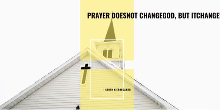 Platilla de diseño Religion citation about prayer Image