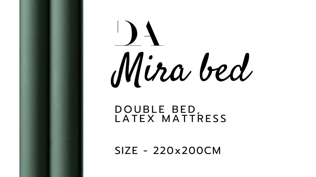 Designvorlage Retailer Contacts of Bedroom Furniture für Label 3.5x2in