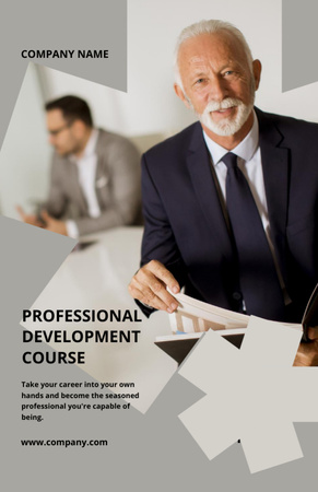 Platilla de diseño Professional Development Course In Summer Invitation 5.5x8.5in