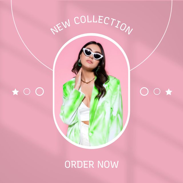 New Fashion Collection Instagram Πρότυπο σχεδίασης
