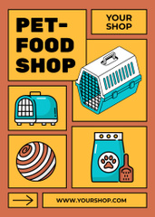 Food and Accessories in Pet Shop