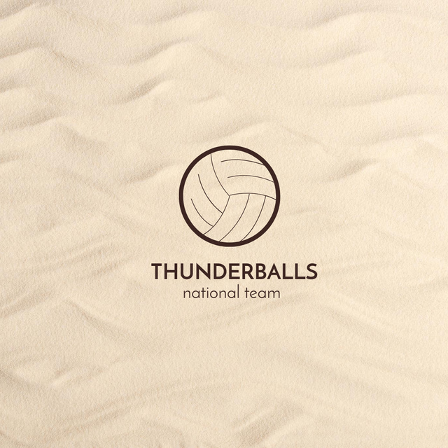 Designvorlage Sport Team with Basketball Ball Emblem für Logo