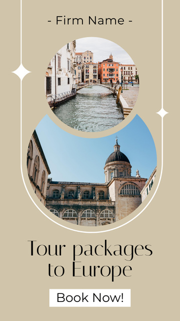 Travel Tour Packages Offer Instagram Story Design Template