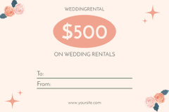 Wedding Decor Rental Services