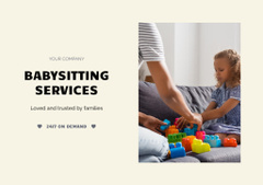 Babysitting And Caregiving Services Offer