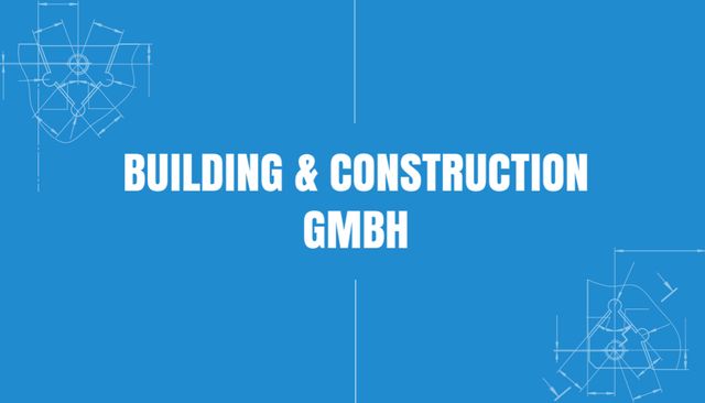 Construction Services Offer Business Card US tervezősablon