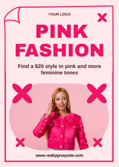 Promotion of Pink Fashion Collection