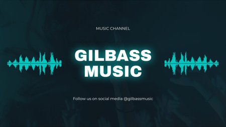 Outstanding Music Channel Promotion With Equalizer Youtube Design Template