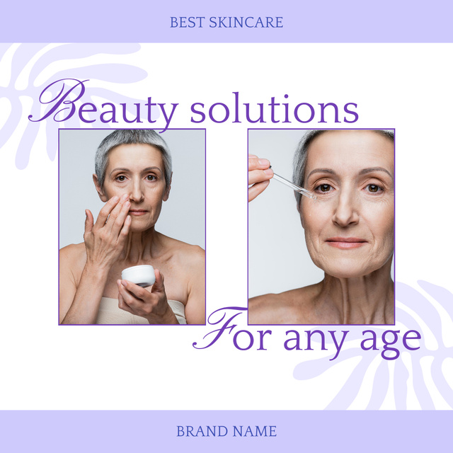 Beauty Skincare Products For Everyone Offer Instagram Design Template