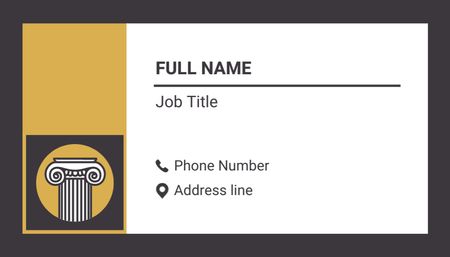 Company Worker Contacts And Position Details Business Card US Design Template