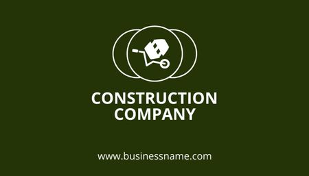 Предложение услуг инженера-строителя Business Card US – шаблон для дизайна