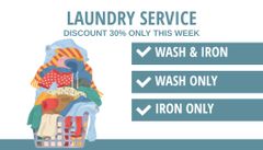 Discounts on Good Laundry Service