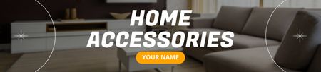 Home Accessories Retail Minimal Ebay Store Billboard Design Template