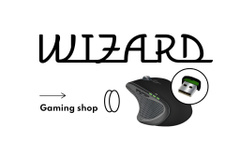 Game Equipment Offer with Illustration of Computer Mouse