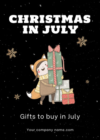Creating Lasting Memories at a Whimsical July Christmas Flayer Design Template