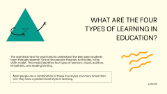 Types of Learners