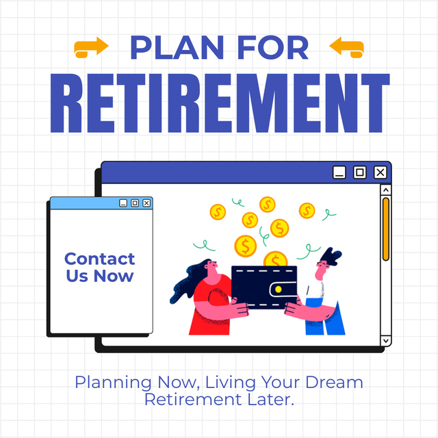 Plantilla de diseño de Special Services for Early Retirement Booking LinkedIn post 