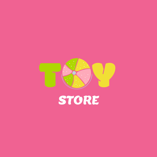 Designvorlage Emblem of Toy Store für Logo