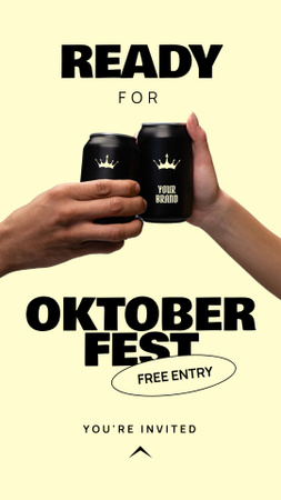 Platilla de diseño Oktoberfest Celebration Announcement Instagram Story