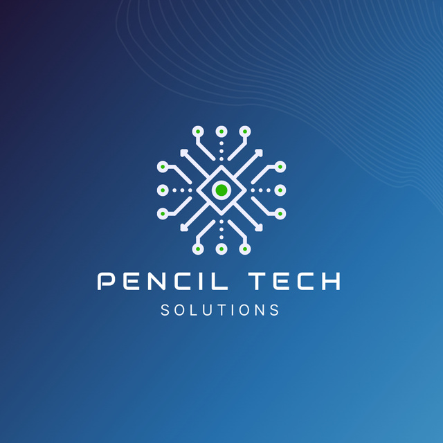 Platilla de diseño Tech Company Emblem Logo