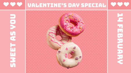 Ontwerpsjabloon van Youtube Thumbnail van Valentine's Day Sweets Special Sale