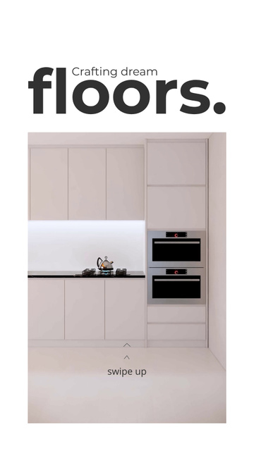 Top-notch Flooring Service With Catchy Slogan Instagram Video Story – шаблон для дизайну