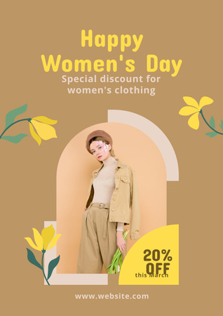 International Women's day Poster – шаблон для дизайну