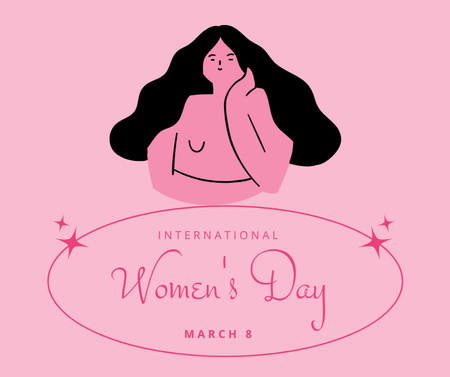 Modèle de visuel International Women's day - Facebook