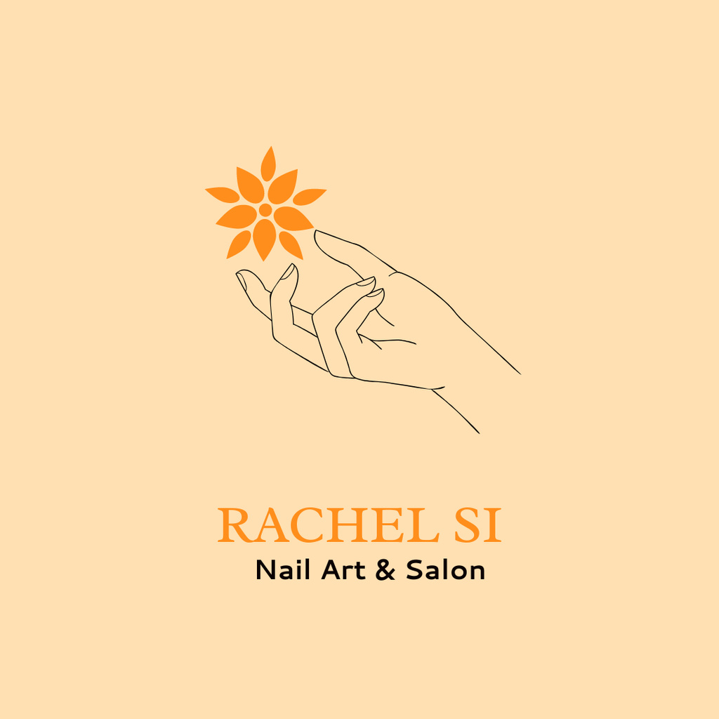 Designvorlage Nail Salon Services Offer für Instagram