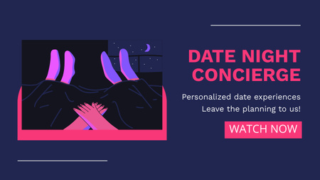 Personalized Date Experience Youtube Thumbnail Design Template