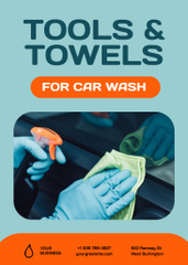 Offer of Tools and Towels for Car