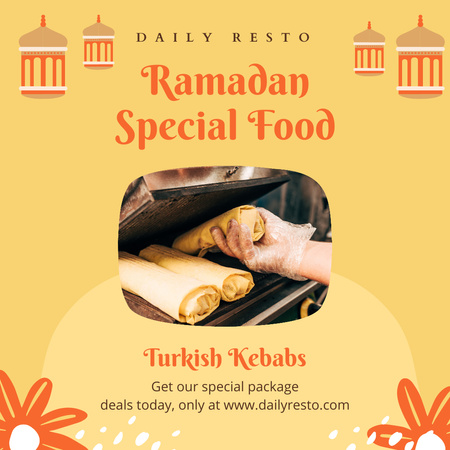 Ramadan Special Meal Offer Instagram Design Template