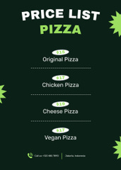 Offer Discount for Round Pizza with Different Toppings