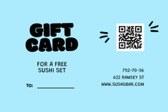 Free Sushi Set Special Offer