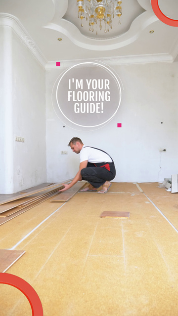 Platilla de diseño Essential Advice On Flooring In Home TikTok Video