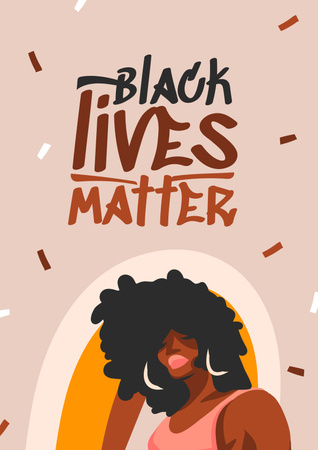Protest against Racism Poster – шаблон для дизайна