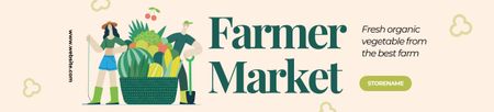 Welcome to Farmer Market Ebay Store Billboard Design Template