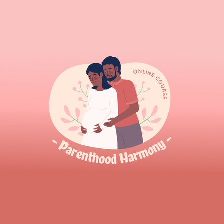 Parenthood Harmony Company Promotion Animated Logo Design Template