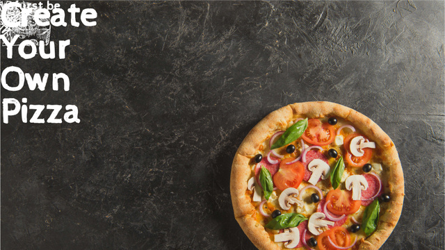 Template di design Italian Pizza menu promotion Full HD video