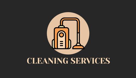 Ontwerpsjabloon van Business Card US van Cleaning Services Offer