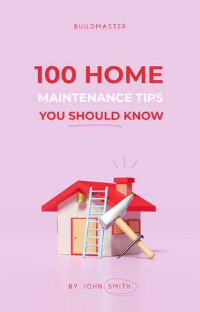 Home Maintenance Tips with Cute House IGTV Cover Design Template