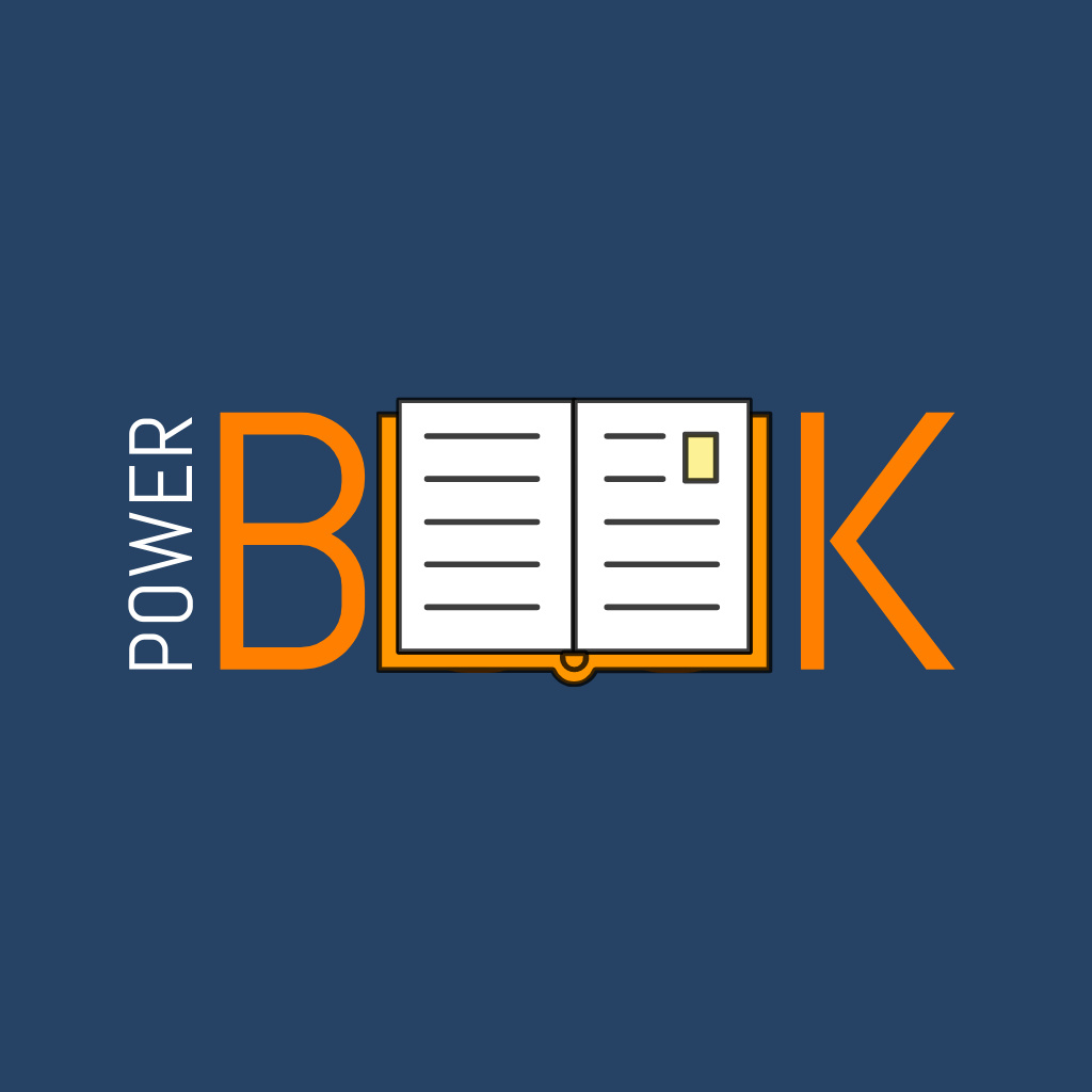 Szablon projektu Book Store Announcement Logo